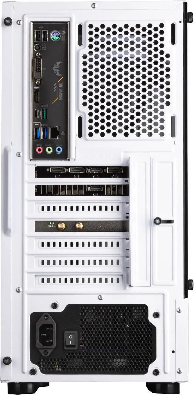 Alt view image 7 of 7 - Velztorm Marrox Custom Desktop White (AMD Ryzen 7 5800X 8-Core, 32GB RAM, 1TB  HDD, NVIDIA GeForce RTX 3060, Wifi, USB 3.2, HDMI, Win 10 Pro)