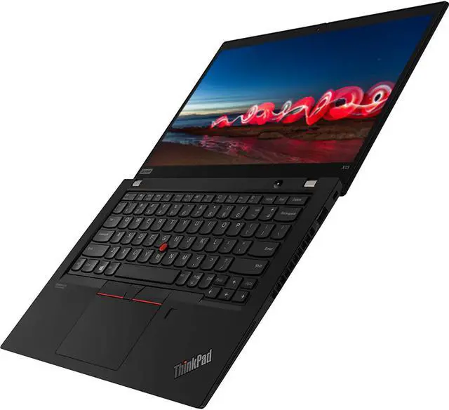 Alt view image 4 of 7 - Lenovo ThinkPad X13 Home & Business Laptop (Intel i5-10210U 4-Core, 13.3" 60Hz Full HD (1920x1080), Intel UHD, 8GB RAM, 256GB m.2 SATA SSD, Backlit KB, Wifi, USB 3.2, HDMI, Webcam, Win 11 Pro)