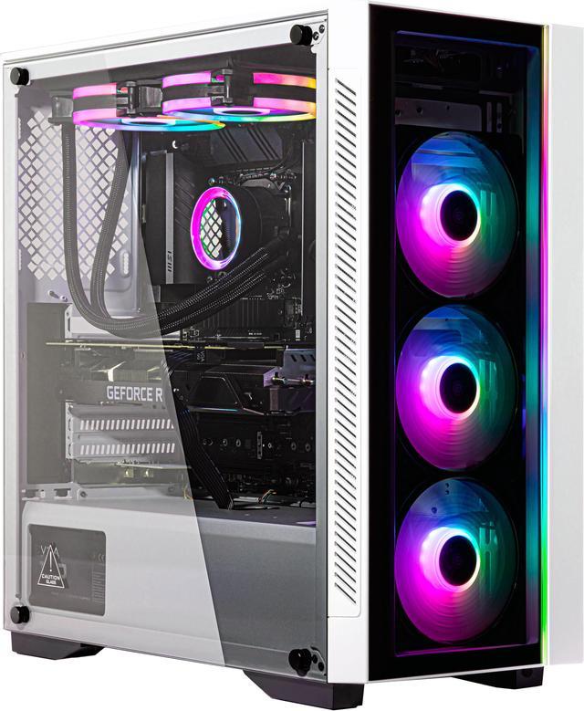 Velztorm Novux Gaming Custom Desktop (Intel i5-12600K (Alder Lake) 10-Core,  NVIDIA RTX 3060, 32GB DDR5 4800MHz RAM, 512GB PCIe SSD + 1TB HDD, Wifi,