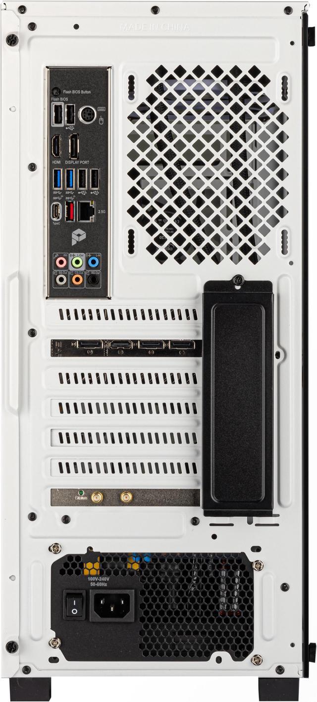 Alt view image 7 of 7 - Velztorm Novux 12th Gen CTO Gaming Desktop Liquid-Cooled (Intel i5-12600K (Alder Lake) 10-Core, Radeon RX 6900 XT, 32GB DDR5 4800MHz RAM, 4TB PCIe SSD, WiFi, RGB Fans, 750W PSU, Win10P)