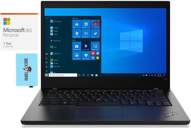 Main image of Lenovo ThinkPad L14 Gen 2 Home & Business Laptop (Intel i7-1165G7 4-Core, 64GB RAM, 4TB PCIe SSD, 14.0" Full HD (1920x1080), Intel Iris Xe, Win 11 Pro) with Microsoft 365 Personal , Hub