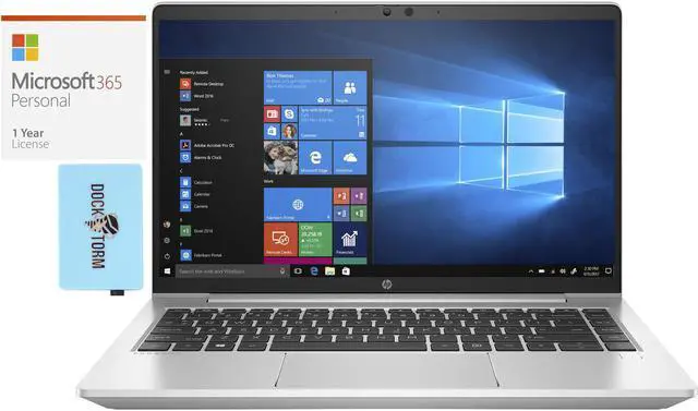 Main image of HP ProBook 440 G8 Home & Business Laptop (Intel i5-1135G7 4-Core, 14.0" 60Hz Full HD (1920x1080), Intel Iris Xe, 32GB RAM, 4TB PCIe SSD, Backlit KB, Win 10 Pro) with Microsoft 365 Personal , Hub