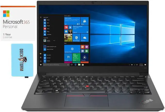Lenovo ThinkPad E14 Gen 2 Home & Business Laptop (Intel i7-1165G7