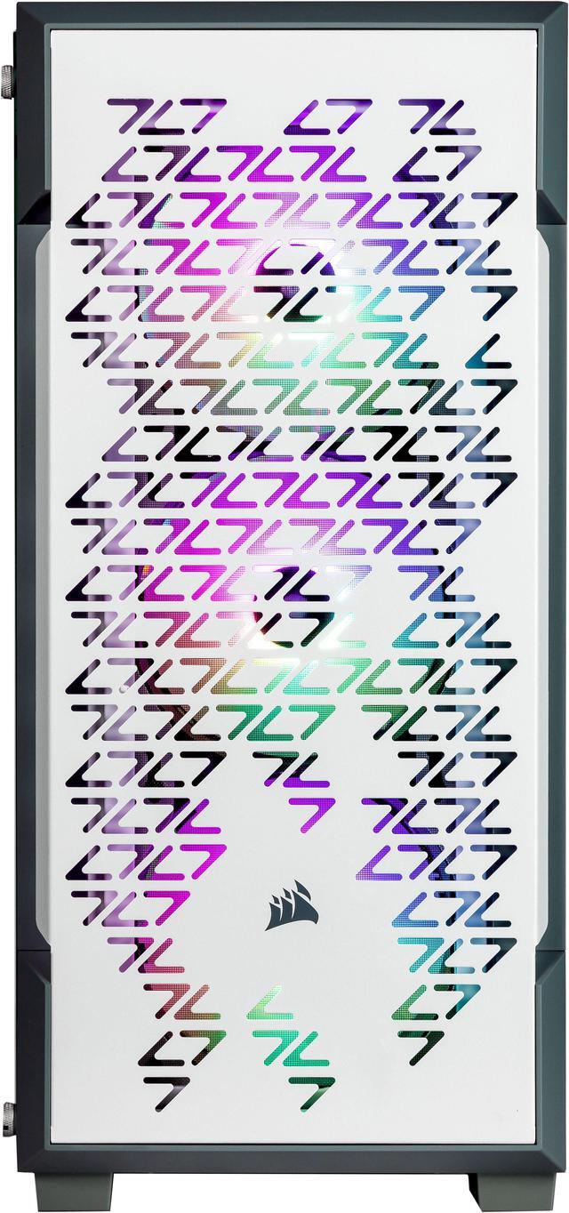 Alt view image 5 of 7 - Velztorm White Ferrux Gaming Custom Desktop (AMD Ryzen 9 - 5900X 12-Core, GeForce RTX 3050, 16GB RAM, 1TB PCIe SSD + 3TB  HDD, USB 3.2, HDMI, Display Port, Win 10 Home)