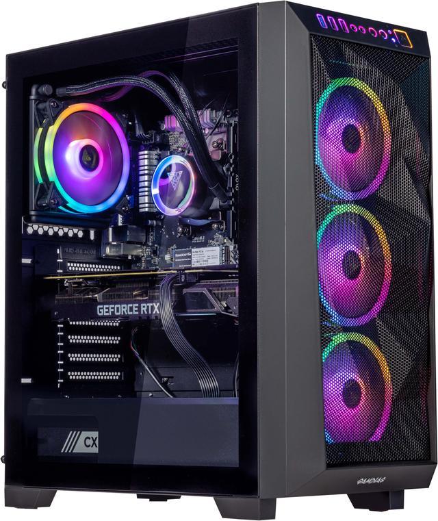 Velztorm Pilum Custom Built Powerful Gaming Desktop PC (AMD Ryzen 7 3700X  8-Core, 32GB RAM, 512GB PCIe SSD + 3TB HDD (3.5), NVIDIA GeForce RTX 3060,  