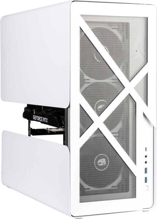 Alt view image 2 of 7 - Velztorm White Addux Gaming & Entertainment Custom Desktop (AMD Ryzen 9 - 5900X 12-Core, GeForce RTX 3050, 32GB RAM, 1TB PCIe SSD + 2TB  HDD, Wifi, USB 3.2, HDMI, Display Port, Win 10 Home)