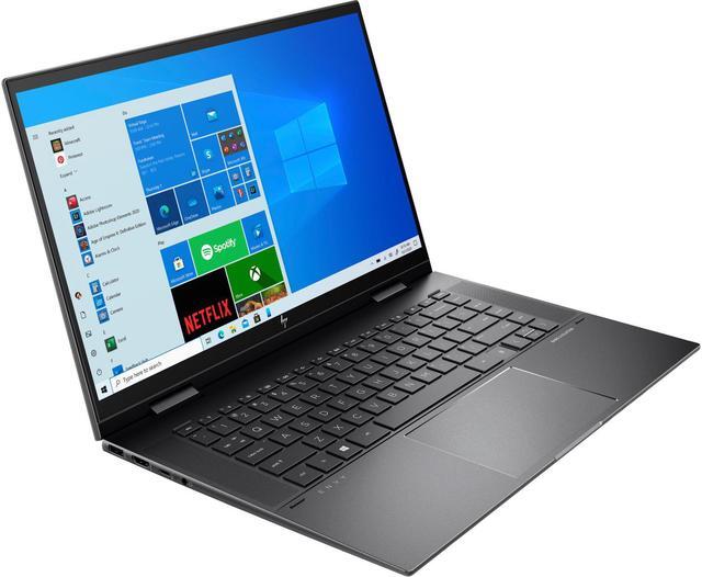 Alt view image 2 of 6 - HP  ENVY x360 Home & Business 2-in-1 Laptop (AMD Ryzen 5 5500U 6-Core, 8GB RAM, 256GB PCIe SSD, 15.6" Touch  Full HD (1920x1080), AMD Radeon, Fingerprint, Wifi, Bluetooth, Webcam, Win 11 Pro)