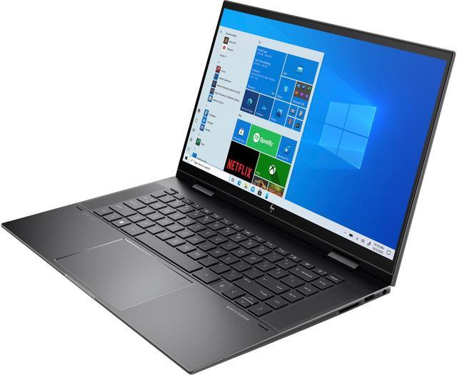 Alt view image 3 of 6 - HP  ENVY x360 Home & Business 2-in-1 Laptop (AMD Ryzen 5 5500U 6-Core, 8GB RAM, 256GB PCIe SSD, 15.6" Touch  Full HD (1920x1080), AMD Radeon, Fingerprint, Wifi, Bluetooth, Webcam, Win 11 Pro)