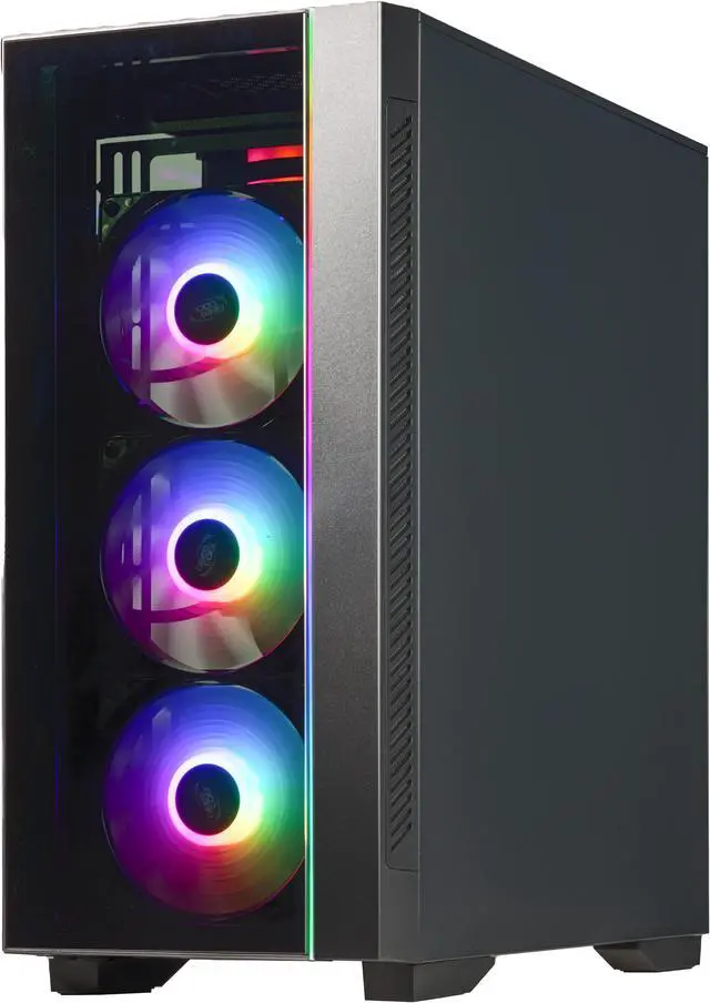 Alt view image 3 of 7 - Velztorm Aspix Custom Gaming Desktop Liquid-Cooled (Intel i9-12900K (Alder Lake) 16-Core, GeForce RTX 3080 10GB, 64GB DDR4, 2TB PCIe SSD, 240mm AIO, RGB Fans, WiFi 6, BT 5.2, Win10P)