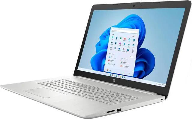 Alt view image 3 of 6 - HP 17.3'' HD Home & Business Laptop (Intel i3-1115G4 2-Core, 17.3" 60Hz HD+ (1600x900), Intel UHD, 8GB RAM, 256GB SSD, Wifi, HDMI, Webcam, Bluetooth, SD Card, Win 11 Home S-Mode)