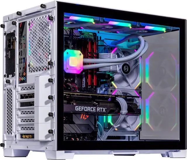 Alt view image 3 of 7 - Velztorm Mini Lux Gaming Custom Desktop (AMD Ryzen 9 5950X 16-Core, GeForce RTX 3070, 32GB RAM, 512GB m.2 SATA SSD + 2TB  HDD, Wifi, USB 3.2, HDMI, Display Port, Win 10 Home)