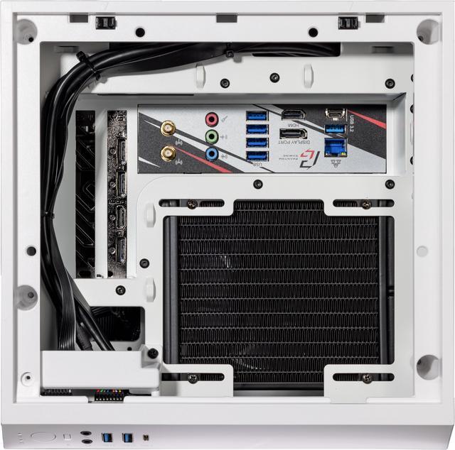 Alt view image 6 of 7 - Velztorm White Vertix Gaming Custom Desktop (AMD Ryzen 9 5900X 12-Core, GeForce RTX 3050, 16GB RAM, 1TB m.2 SATA SSD + 1TB  HDD, Wifi, USB 3.2, HDMI, Bluetooth, Display Port, Win 10 Pro)