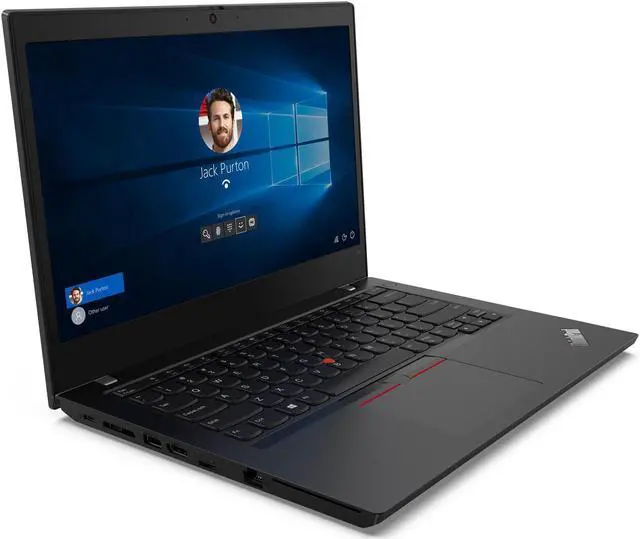 Alt view image 2 of 7 - Lenovo ThinkPad L14 Gen 1 Home & Business Laptop (AMD Ryzen 5 PRO 4650U 6-Core, 14.0" 60Hz Full HD (1920x1080), AMD Radeon, 16GB RAM, 256GB PCIe SSD, Wifi, USB 3.2, HDMI, Webcam, Win 10 Pro)
