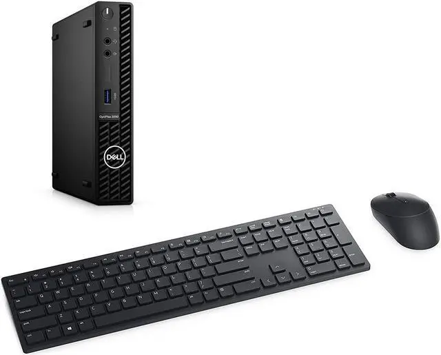 Alt view image 5 of 5 - Dell OptiPlex 3090 Micro Home & Business Mini Desktop (Intel i5-10500T 6-Core, Intel UHD 630, 8GB RAM, 256GB SSD, USB 3.2, Display Port, Win 10 Pro)