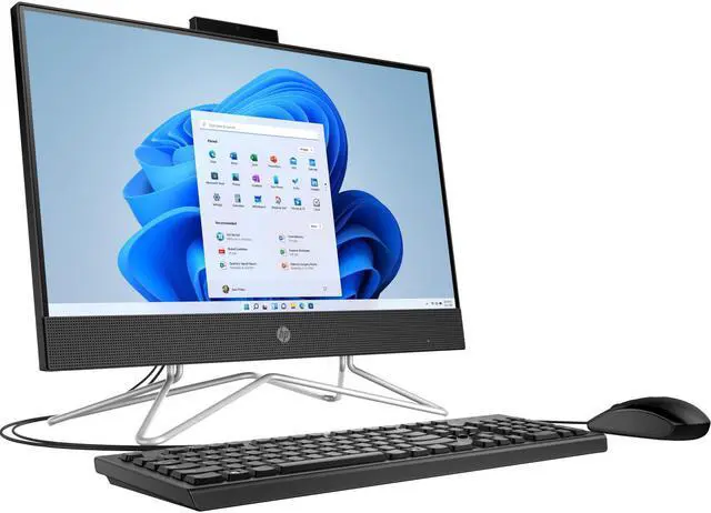 Alt view image 3 of 5 - HP 22-df10266t PC Home & Business All-in-One (Intel i3-1115G4 2-Core, 21.5" 60Hz Full HD (1920x1080), Intel UHD, 16GB RAM, 2TB PCIe SSD, Wifi, HDMI, Webcam, Bluetooth, SD Card, Win 11 Home)