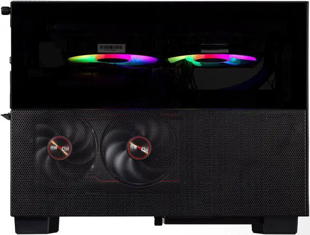 Alt view image 3 of 7 - Velztorm Natalix Custom Built Gaming Desktop PC (AMD Ryzen 7 - 5800X, Radeon RX570 8G, 32GB DDR4, 2TB PCIe SSD, 240mm AIO, 750W PSU, WiFi 6, Bluetooth 5.2, RJ-45, 1 Display Port, HDMI, Win 11 Pro)