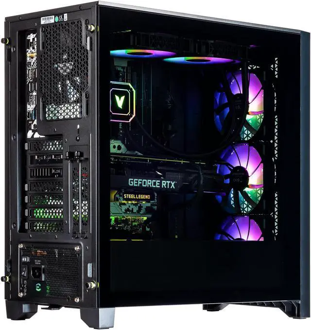 Alt view image 4 of 7 - Velztorm Armix Custom Built Gaming Desktop PC (AMD Ryzen 9 7900X, GeForce RTX 5090, 32GB DDR5, 1TB PCIe SSD, RGB Fans, 240mm AIO, 1000W PSU, WiFi 6E, Bluetooth 5.3, RJ-45, 1 Display Port, Win 11 Pro)
