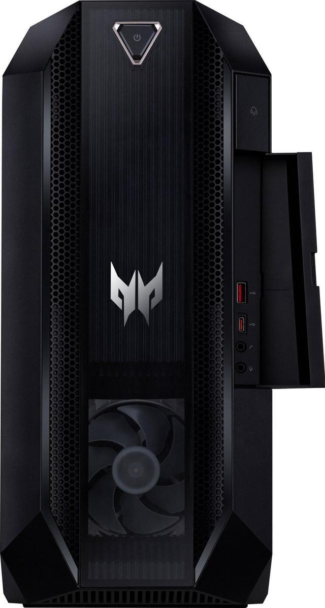 Alt view image 7 of 7 - Acer Predator PO3-630 Gaming Desktop PC (Intel i7-11700 8-Core, GeForce RTX 3070, 32GB RAM, 6TB HDD (3.5), Backlit KB, Wifi, USB 3.2, HDMI, Bluetooth, Display Port, Win 10 Pro) with 120W G4 Dock