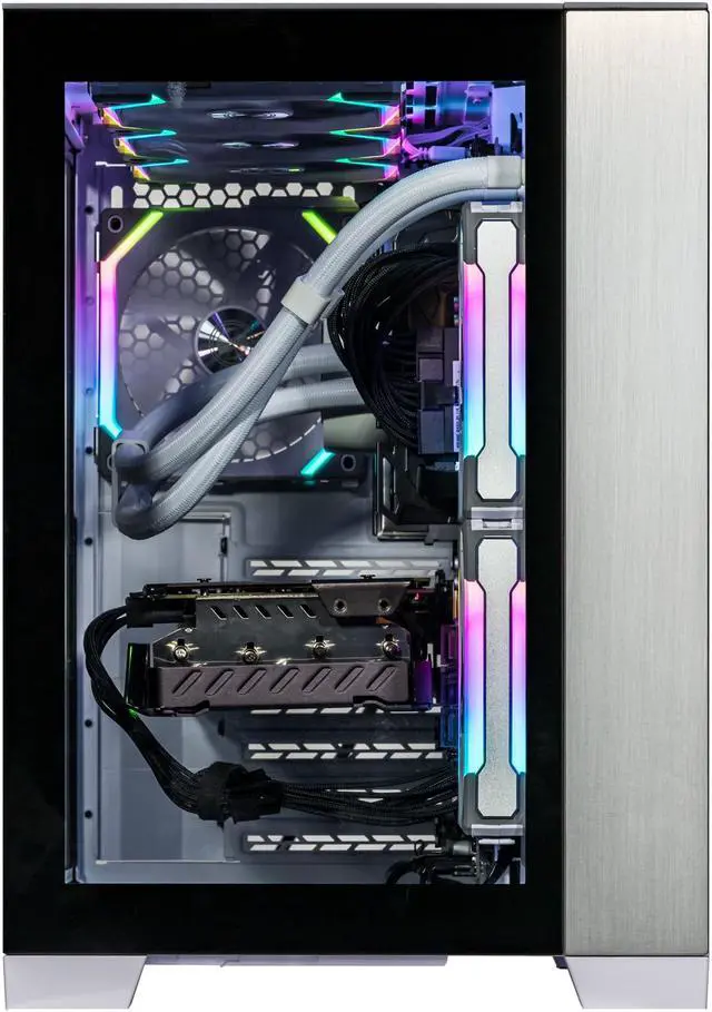 Alt view image 6 of 7 - Velztorm Ossix CTO SFF Gaming Desktop PC Liquid-Cooled (AMD Ryzen 7 - 5800X 8-Core, 16GB DDR4, 2TB m.2 SATA SSD + 6TB HDD (3.5), GeForce GTX 1050 Ti 4GB, RGB Fans, 750W PSU, WiFi 4, Win 10 Pro)