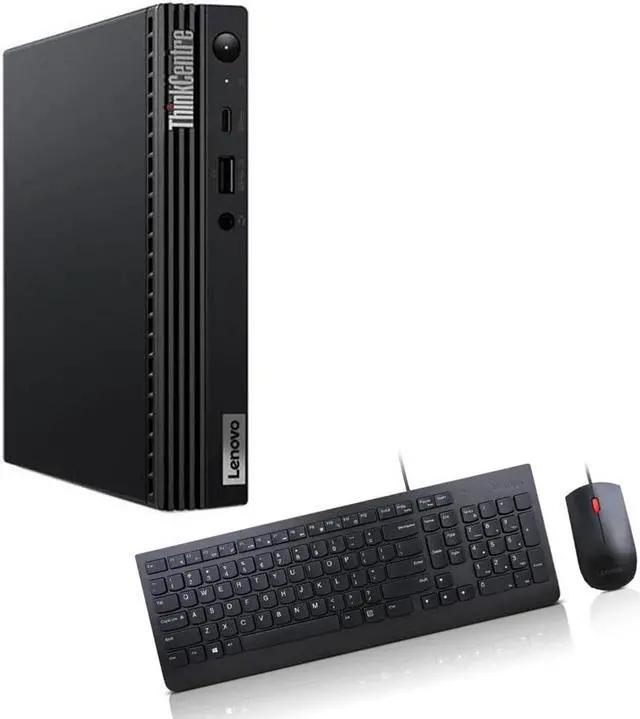 Alt view image 6 of 6 - Lenovo ThinkCentre M80q-2 Home & Business Mini Desktop (Intel i5-10500T 6-Core, Intel UHD 630, 64GB RAM, 256GB SATA SSD, Wifi, HDMI, Bluetooth, Display Port, Win 10 Pro) with G5 Essential Dock