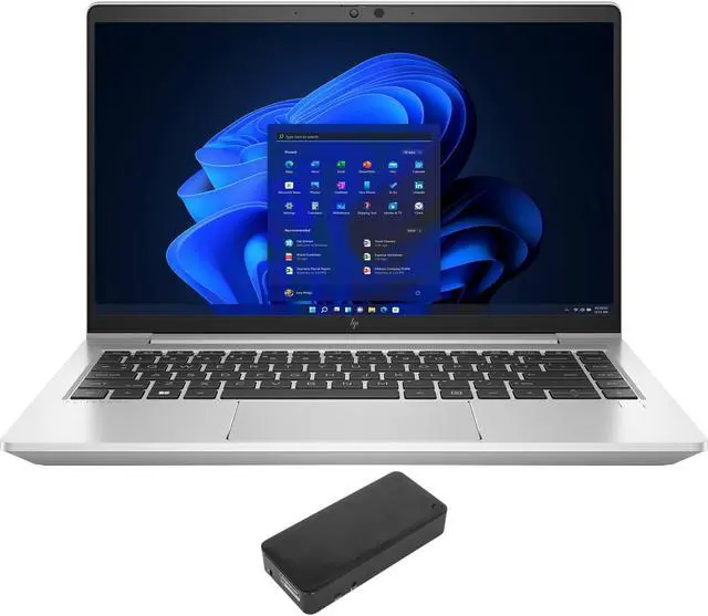 Main image of HP EliteBook 640 G9 Home & Business Laptop (Intel i5-1235U 10-Core, 14.0" 60Hz Full HD (1920x1080), Intel Iris Xe, 16GB RAM, 256GB SSD, Backlit KB, Wifi, HDMI, Webcam, Win 10 Pro) with DV4K Dock