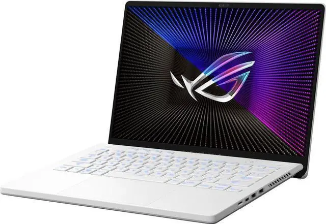 Alt view image 3 of 7 - ASUS Zephyrus G14 Moonlight White Gaming Laptop 14.0" 165 Hz WQXGA (AMD Ryzen 9 7940HS 8-Core, GeForce RTX 4060 8GB, 32GB DDR5, 2TB PCIe SSD, RGB KYB, WiFi 6, BT 5.3, Win 11 Home)