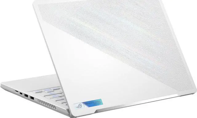 Alt view image 6 of 7 - ASUS Zephyrus G14 Moonlight White Gaming Laptop 14.0" 165 Hz WQXGA (AMD Ryzen 9 7940HS 8-Core, GeForce RTX 4060 8GB, 32GB DDR5, 2TB PCIe SSD, RGB KYB, WiFi 6, BT 5.3, Win 11 Home)