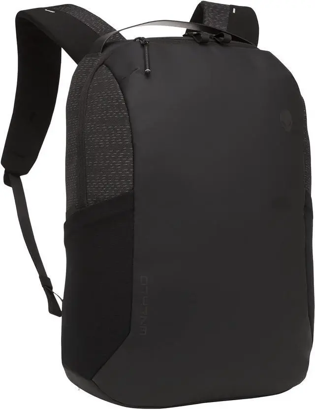 Alt view image 2 of 7 - Dell Alienware Horizon Commuter 17" Gaming Backpack-AW423P, RFID Safe top pocket, Weather resistant, Shockproof, Padded shoulder straps and back, Anti-scratch Nylex lining, Black
