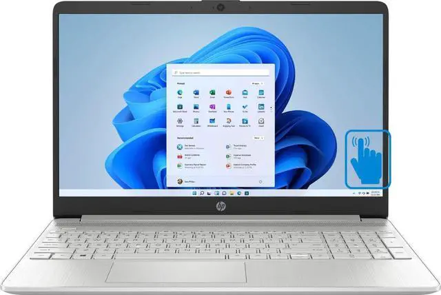 Main image of HP 15-DY50 Home & Business Laptop (Intel i7-1255U 10-Core, 16GB RAM, 4TB PCIe SSD, Intel Iris Xe, 15.6" 60 Hz Touch Full HD (1920x1080), Wifi, Bluetooth, Webcam, Win 11 Home S-Mode) Refurbished