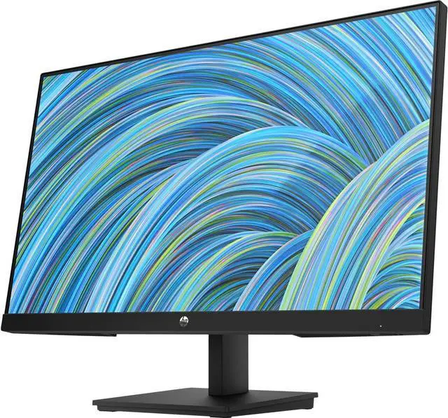 Alt view image 2 of 6 - HP V24v G5 FreeSync Monitor 65P62AA#ABA Bundle with Docztorm Dock, 24" FHD VA (1920x1080) 75Hz Display, 1 HDMI 1.4, 1 VGA, Anti-Glare, Ideal for Home & Business, Black (2023 Latest Model) (2 Pack)
