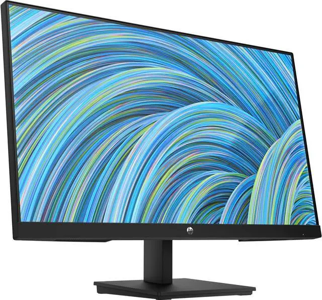 Alt view image 3 of 6 - HP V24v G5 FreeSync Monitor 65P62AA#ABA Bundle with Docztorm Dock, 24" FHD VA (1920x1080) 75Hz Display, 1 HDMI 1.4, 1 VGA, Anti-Glare, Ideal for Home & Business, Black (2023 Latest Model) (2 Pack)