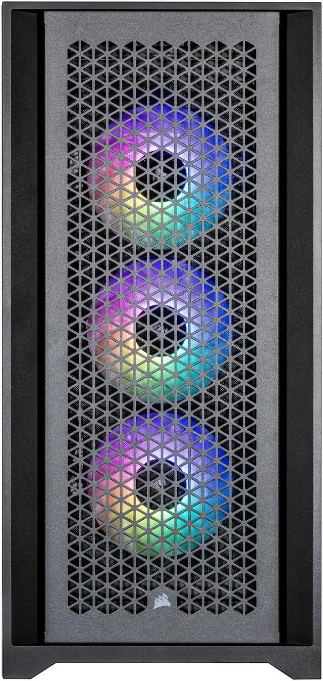 Alt view image 6 of 7 - Velztorm Aciex 14th Gen AI Airflow Gaming PC (Intel i9-14900K 24-Core, 64GB DDR5 RAM, 2x8TB PCIe SSD (16TB), GeForce RTX 3070, 360mm AIO, 1000W PSU, WiFi6, BT5.2, Win 11 Home) VELZ0031