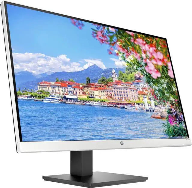 Alt view image 2 of 5 - HP 27mq Monitor 1F2J9AA#ABA Bundle with Docztorm Dock, 27" QHD IPS (2560x1440) 60Hz Display, 1 HDMI 1.4, 1 VGA, Anti-Glare, Flicker-Free, Ideal for Home & Business, Black/Silver (2024 Latest Model)