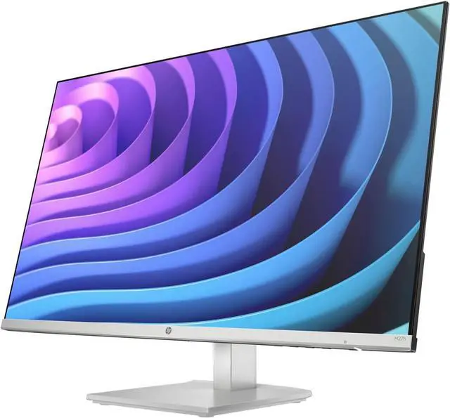 Alt view image 3 of 6 - HP M27h FHD 76D13AA#ABA 27" Monitor: 75Hz Refresh Rate, 5 ms response time, Full HD (1920x1080) IPS, Anti-glare Screen, VESA Compatible- Ideal for Use