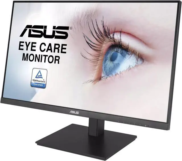 Alt view image 3 of 7 - ASUS VA24DQSB 24'' Monitor: 75Hz Refresh Rate, 5 ms response time, Full HD (1920x1080) IPS, Non-glare Screen, VESA Compatible- Ideal for Home & Business Use