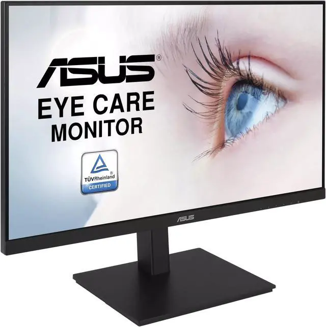 Alt view image 2 of 7 - ASUS VA24DQSB 24'' Monitor: 75Hz Refresh Rate, 5 ms response time, Full HD (1920x1080) IPS, Non-glare Screen, VESA Compatible- Ideal for Home & Business Use