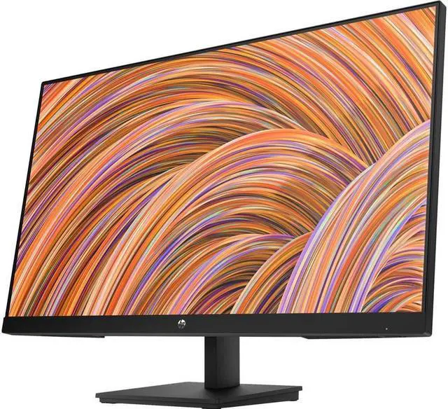 Alt view image 3 of 6 - HP 27" FHD IPS (1920x1080) Monitor Bundle with Docztorm Dock, 75 Hz Refresh Rate, 1 HDMI 1.4, 1 Display Port 1.2, 1 VGA, Anti-Glare, Ideal for Office Work, Black (2023 Latest Model)