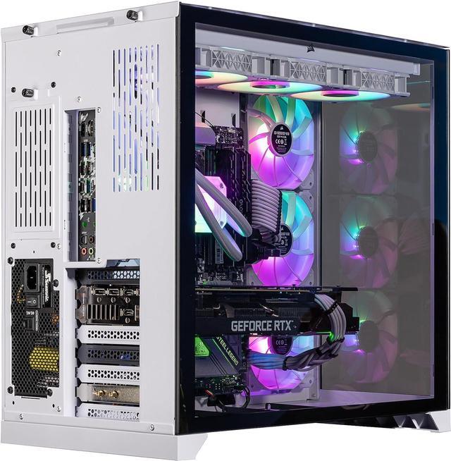 Alt view image 4 of 7 - Velztorm Lux CTO Gaming Desktop PC Liquid-Cooled (AMD Ryzen 9 5950X 16-Core, GeForce RTX 3050 8GB, 16GB DDR4, 128GB m.2 SATA SSD + 1TB HDD (3.5), AC WiFi, 360mm AIO, RGB Fans, 1000W PSU, Win 10 Home)