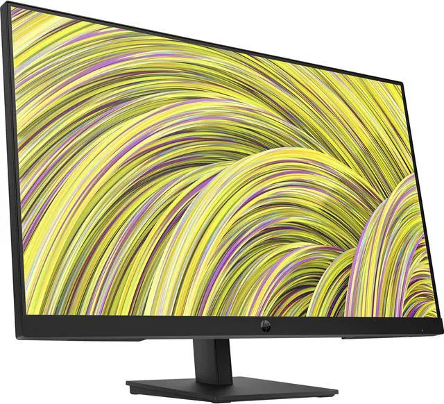 Alt view image 2 of 7 - HP P27h G5 64W41AA#ABA 27" Monitor: 75Hz Refresh Rate, 5 ms response time, Full HD (1920x1080) IPS, Anti-glare Screen, VESA Compatible- Ideal for Home & Business Use