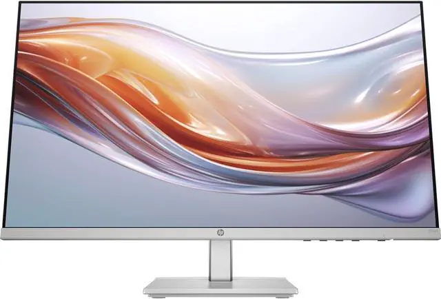 Alt view image 3 of 6 - HP Series 5 524sh Monitor 94C19AA#ABA Bundle with Docztorm Dock, 24" FHD IPS (1920x1080) Display, 1x HDMI, 1x VGA, Flicker-Free, Ideal for Home & Business, Black/Silver (2024 Latest Model)