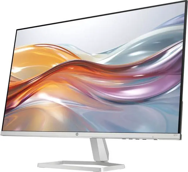 Alt view image 4 of 6 - HP 27" FHD IPS (1920x1080) Monitor Bundle with Docztorm Dock, 100Hz Refresh Rate, 2X HDMI, 1x VGA, Flicker-free, 3-sided micro-Edge bezel, Ideal for Home & Business, Black/Silver (2024 Latest Model)