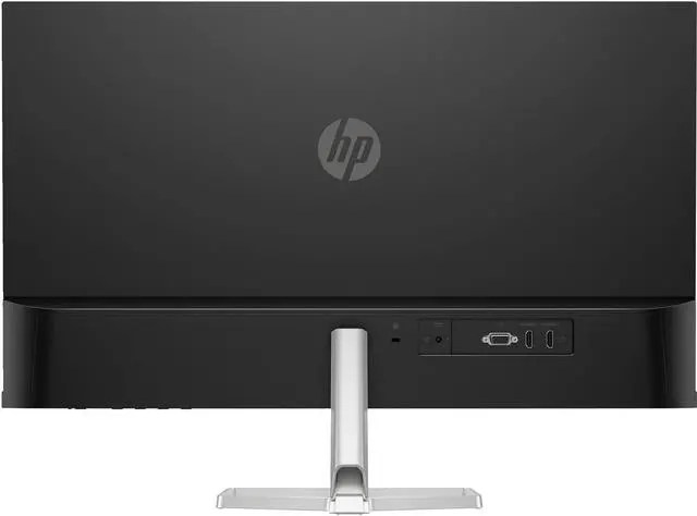 Alt view image 6 of 6 - HP 27" FHD IPS (1920x1080) Monitor Bundle with Docztorm Dock, 100Hz Refresh Rate, 2X HDMI, 1x VGA, Flicker-free, 3-sided micro-Edge bezel, Ideal for Home & Business, Black/Silver (2024 Latest Model)