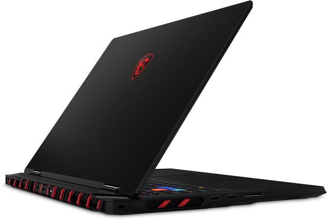 Alt view image 7 of 7 - MSI Raider AI Gaming Laptop 18" 120Hz Mini LED 4K Display (Intel Ultra 9- 285HX, NVIDIA GeForce RTX 5080 16GB, 64GB DDR5, 2x2TB PCIe SSD (4TB), Backlit KB, Fingerprint, 2 Thunderbolt 5, Win 11 Pro)