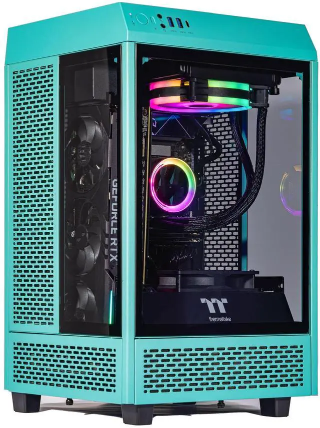 Main image of Velztorm Vertix Gaming Desktop PC (AMD Ryzen 7 5800X, Radeon RX570 8G, 64GB DDR4, 2TB PCIe SSD + 2TB HDD, 120mm AIO, 750W PSU, Bluetooth 5.2, RJ-45, 1 Display Port, HDMI, Win 11 Home)