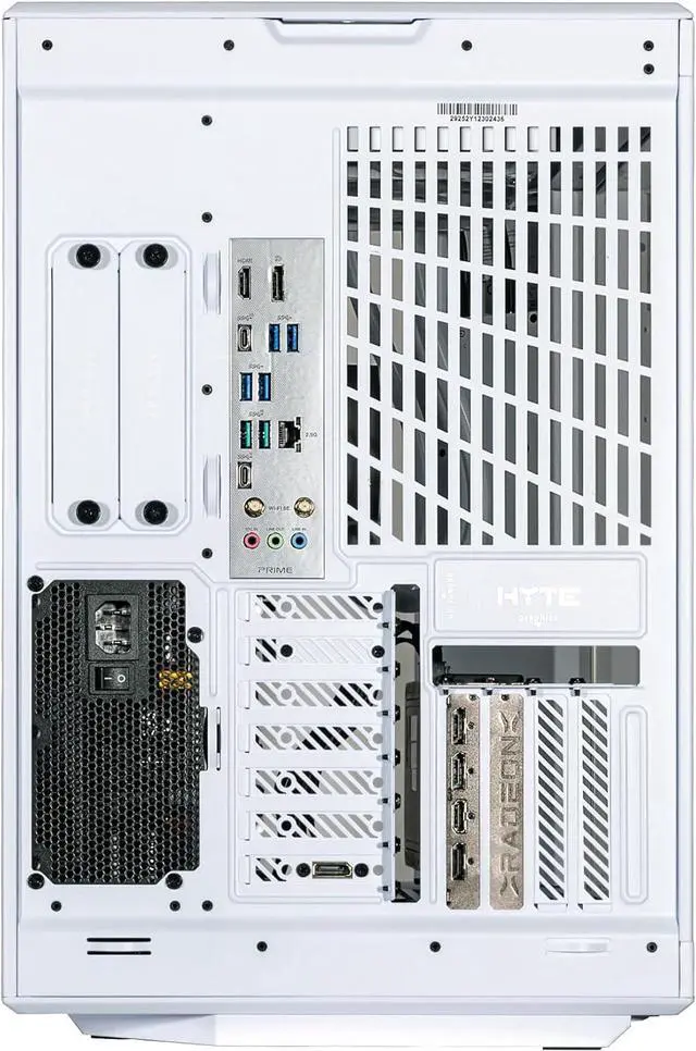 Alt view image 7 of 7 - Velztorm LCD Praetix Custom Built Y70 Touch Gaming Desktop PC (Intel i9-14900K, Radeon RX 9070 XT, 32GB DDR5, 2TB PCIe SSD, RGB Fans, 360mm AIO, 1000W PSU, WiFi 6, Bluetooth 5.2, RJ-45, Win 11 Pro)