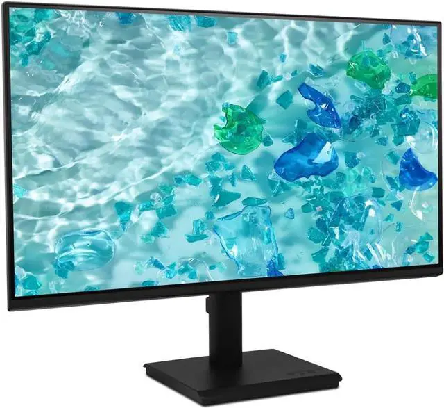 Alt view image 2 of 6 - Acer Vero V247Y G 24" V7 Series FHD Monitor with 4ms Response Time, Anti Glare, VGA, HDMI & Dockztorm USB Port Expander, Black (UM.QV7AA.G02-2025 Latest Model) 2 Pack