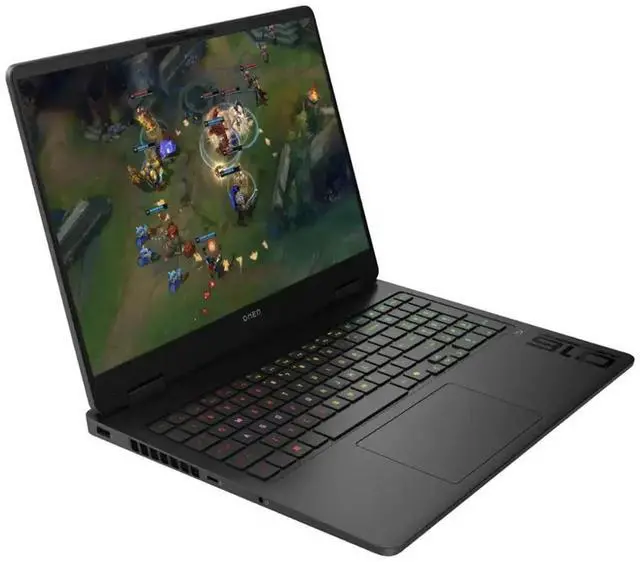 Alt view image 7 of 7 - HP OMEN AI Gaming Laptop 16.0" 144Hz IPS WUXGA Display (AMD Ryzen 9 8940HX, NVIDIA GeForce RTX 5060 8GB, 64GB DDR5, 2TB PCIe SSD, 3-Zone RGB KB, WiFi 6E, Webcam, Bluetooth 5.4, Win 11 Home)