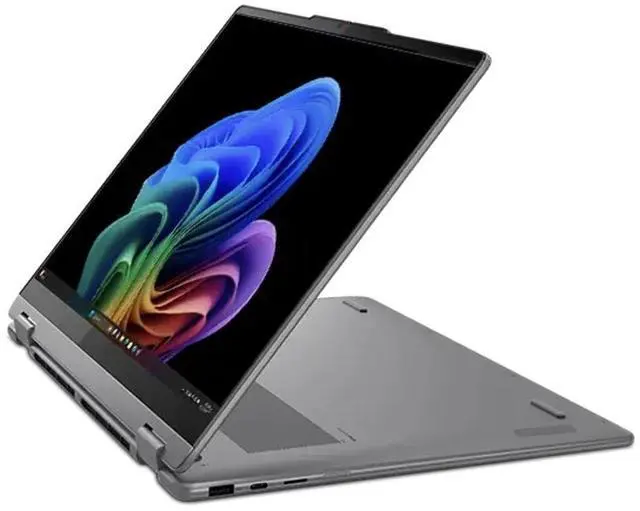 Alt view image 4 of 7 - Lenovo Yoga 7i AI PC 2-in-1 Laptop 16.0" Touchscreen IPS WUXGA Display (Intel Ultra 7-256V, 16GB LPDDR5X, 1TB SSD, Active Pen, Backlit KB, Fingerprint, Win 11 Pro) w/Duex Max DS Monitor