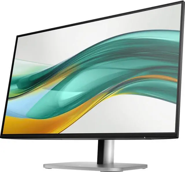 Alt view image 3 of 7 - HP Series 5 Pro 24" FHD IPS Monitor with 5ms Response Time, Anti-Glare, Flicker Free, 350nits Brightness, 100 Hz Refresh rate, Displayport, HDMI & Dockztorm USB Port Expander, Black/Silver Color