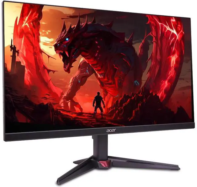 Alt view image 2 of 7 - Acer Nitro 27" FHD IPS Monitor with 0.5ms Response Time, Anti-Glare, Flicker Free, 200 Hz Refresh rate, VESA Mount 100 mm, Displayport, HDMI & Dockztorm USB Port Expander, Black